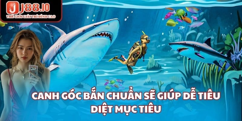 Canh góc bắn chuẩn sẽ giúp dễ tiêu diệt mục tiêu